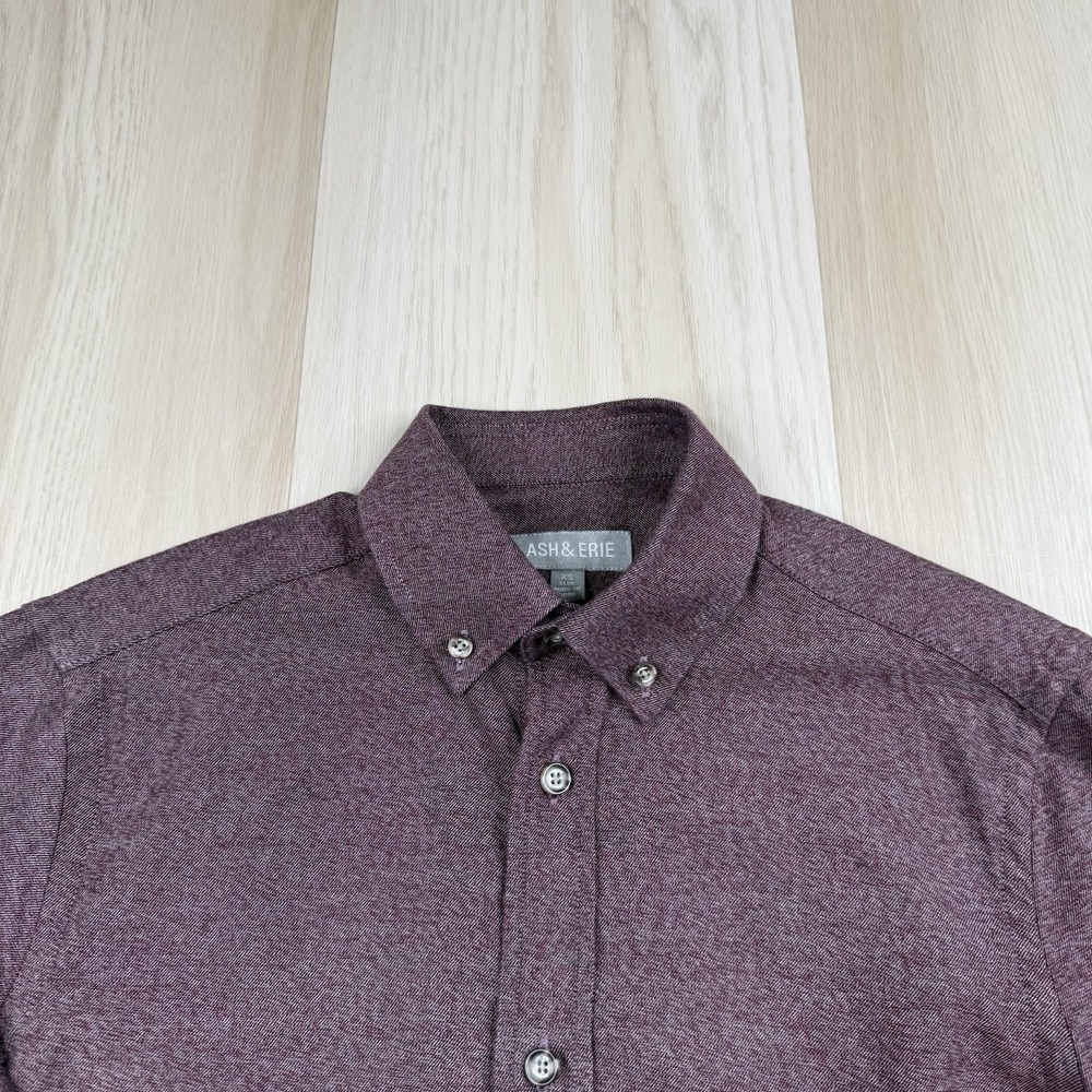 Ash & Erie Button Down Shirts Pockets Long Sleeve Standard Fit Size XS Lot Of 2 - Picture 4 of 15